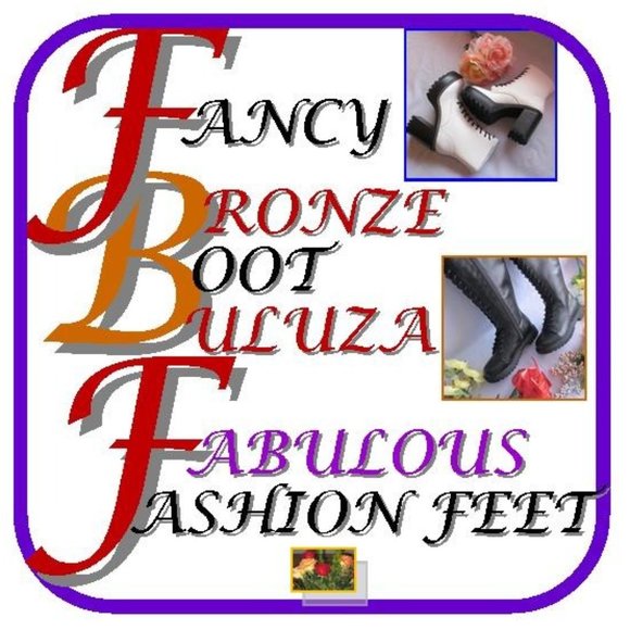 😍😍 FANCY BRONZE BOOT BULUZA - FANCY FABULOUS FASHION FEET 😍😍 - Picture 1 of 15